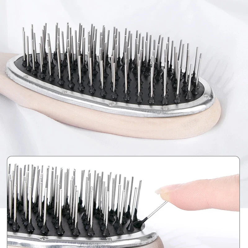 Cepillo de Madera para Pelucas & Cabello