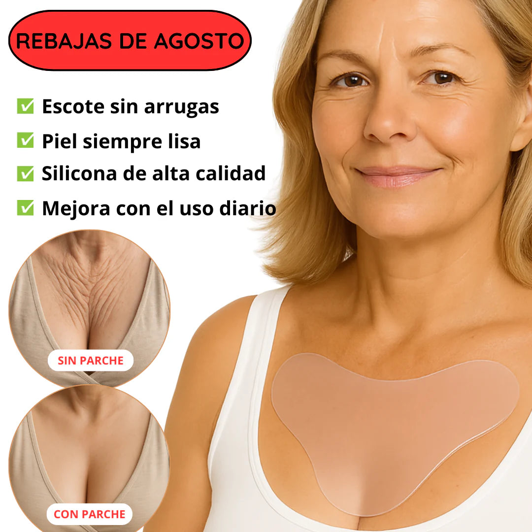 Almohadilla Antiarrugas de Escote SiliCura