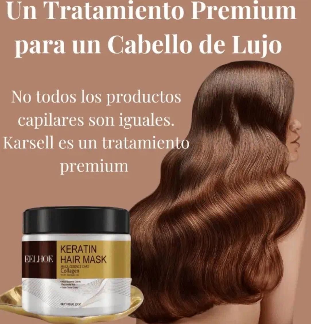 Mascarilla Capilar EELHOE con Queratina & Colágeno